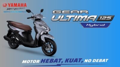 Yamaha Resmi Luncurkan Gear Ultima 125 Hybrid di Indonesia